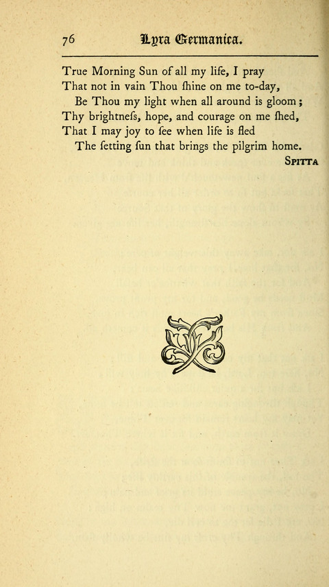 Lyra Germanica: Translated from the German by Catherine Winkworth (New Edition) page 354