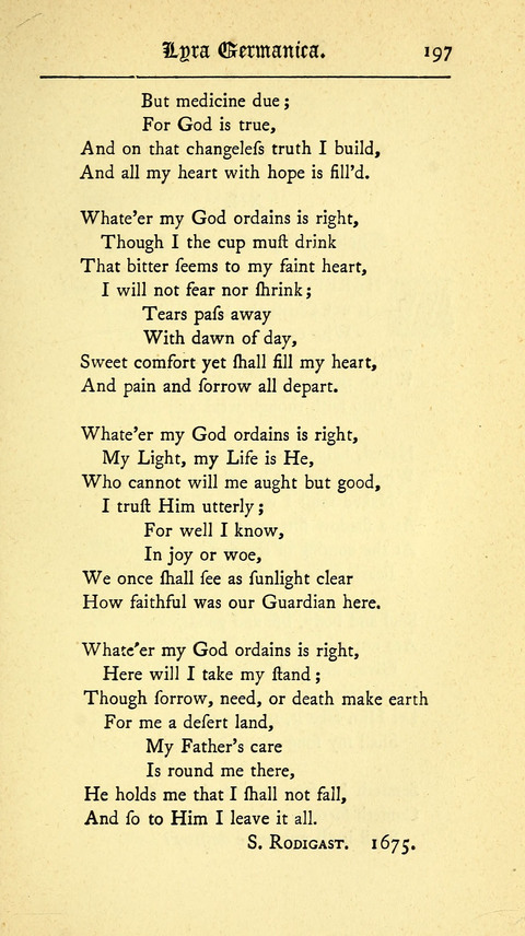 Lyra Germanica: Translated from the German by Catherine Winkworth (New Edition) page 475