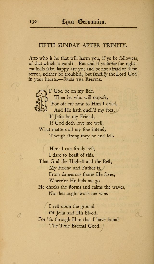 Lyra Germanica: hymns for the Sundays and chief festivals of the Christian year page 130
