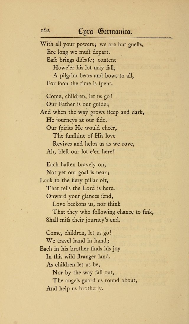 Lyra Germanica: hymns for the Sundays and chief festivals of the Christian year page 162