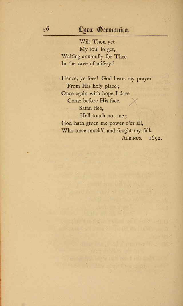 Lyra Germanica: hymns for the Sundays and chief festivals of the Christian year page 56