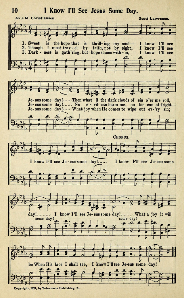 Living Gospel Songs and Choruses page 10