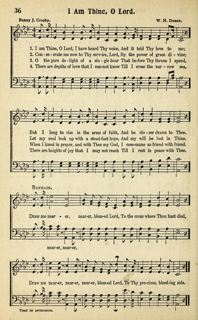 Living Gospel Songs and Choruses page 36