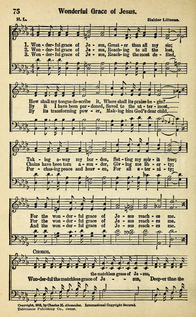 Living Gospel Songs and Choruses page 76