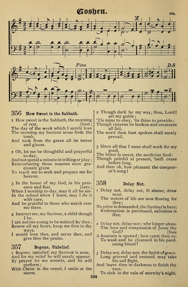 Living Hymns: for use in the Sabbath School, Christian Endeavor Meetings, the church & home page 298