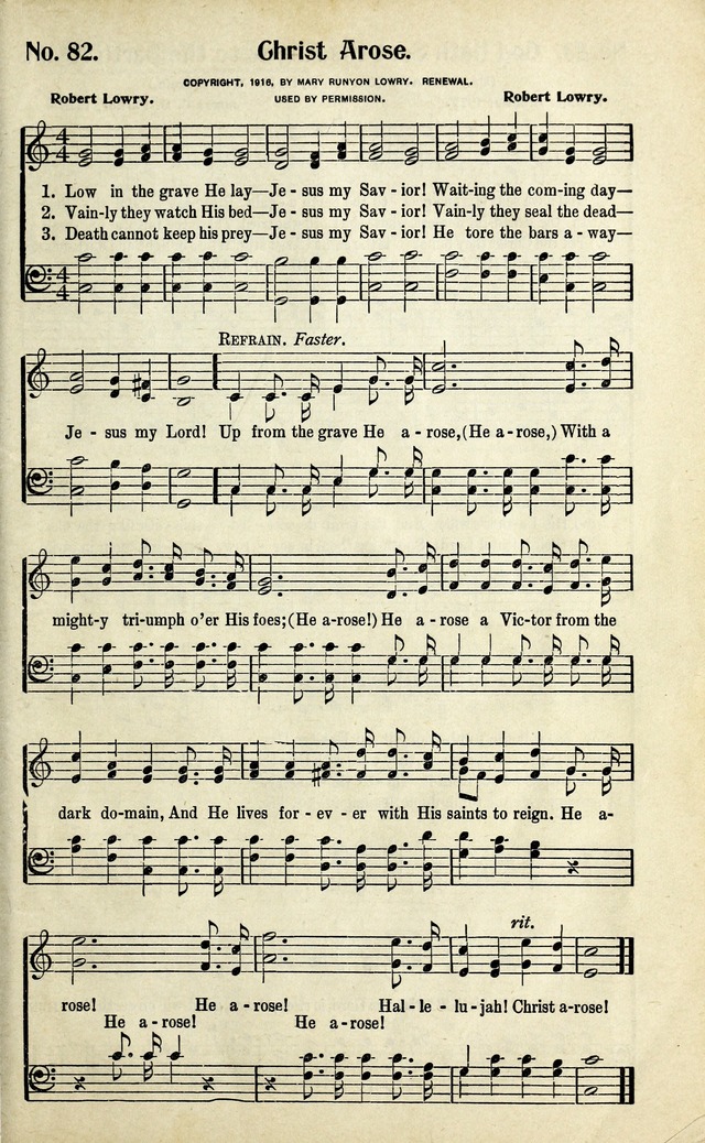 Living Hymns: the small hymnal: a book of worship and praise for the developing life page 75