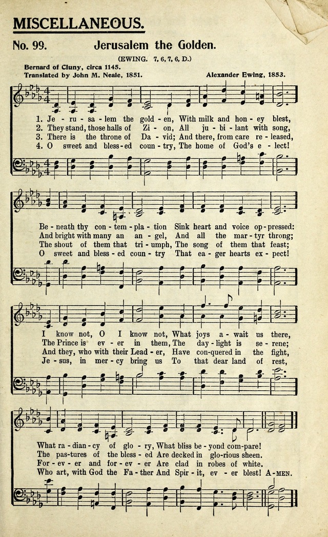 Living Hymns: the small hymnal: a book of worship and praise for the developing life page 91