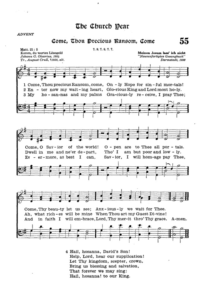 The Lutheran Hymnal page 227