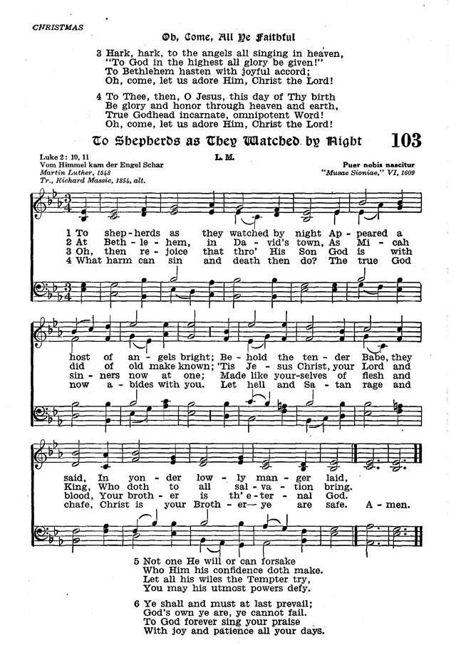 The Lutheran Hymnal page 281