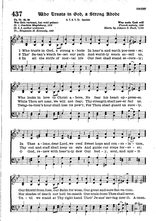 The Lutheran Hymnal page 616