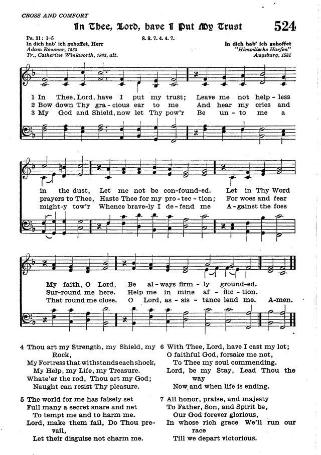 The Lutheran Hymnal page 697