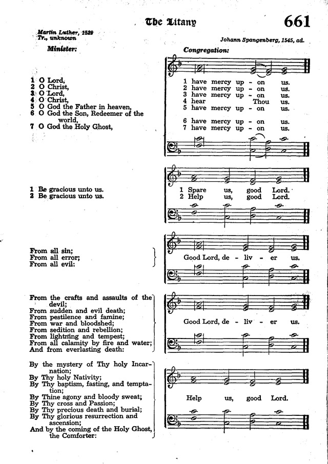 The Lutheran Hymnal page 829