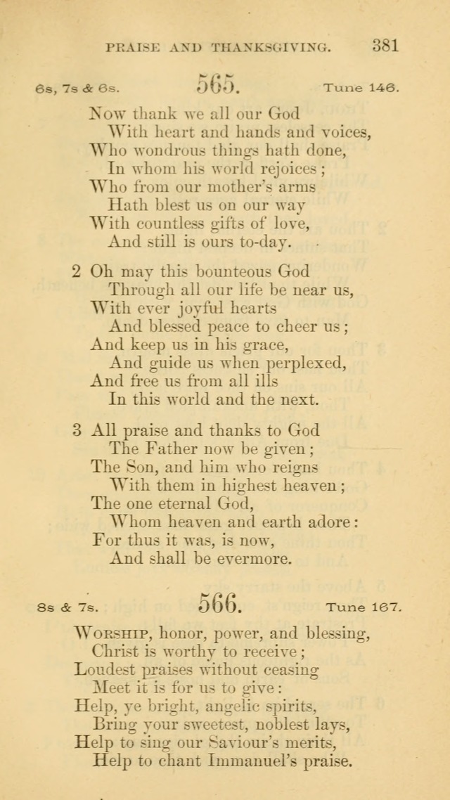 The Liturgy and Hymns of the American Province of the Unitas Fratrum page 459