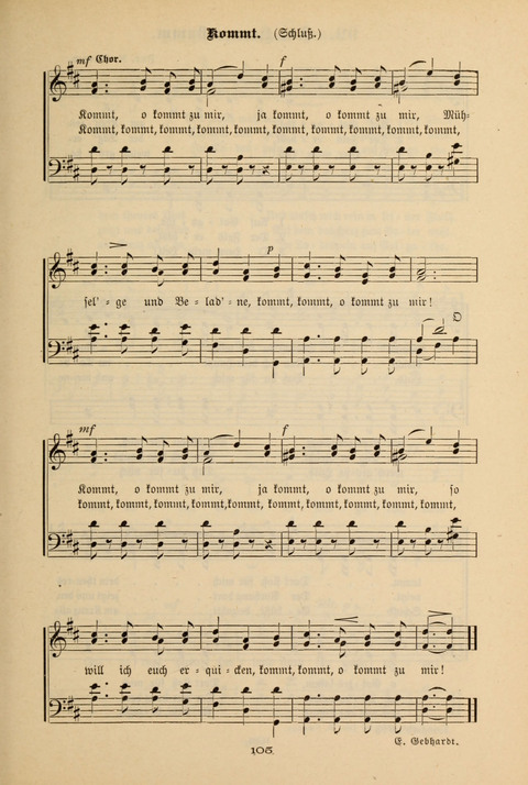 Lobe den Herrn!: eine Liedersammlung für die Sonntagschul- und Jugendwelt page 103