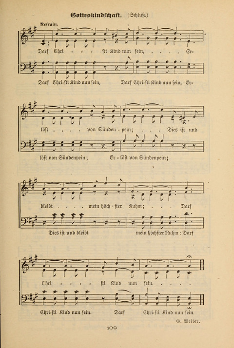 Lobe den Herrn!: eine Liedersammlung für die Sonntagschul- und Jugendwelt page 107