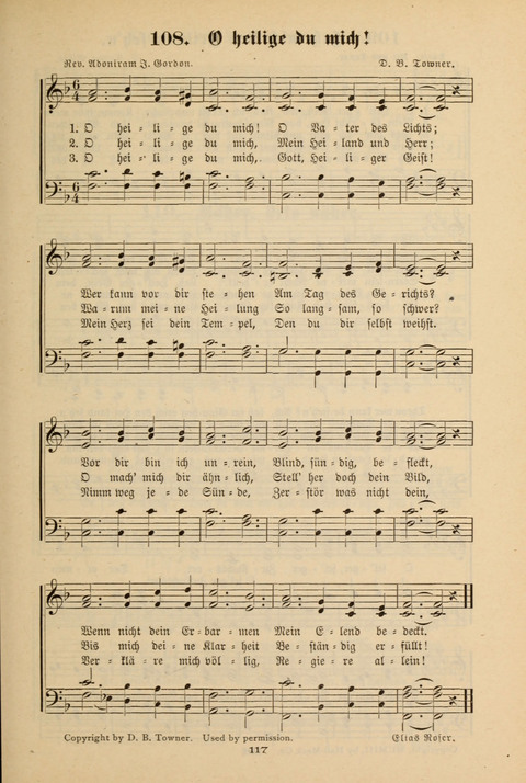 Lobe den Herrn!: eine Liedersammlung für die Sonntagschul- und Jugendwelt page 115