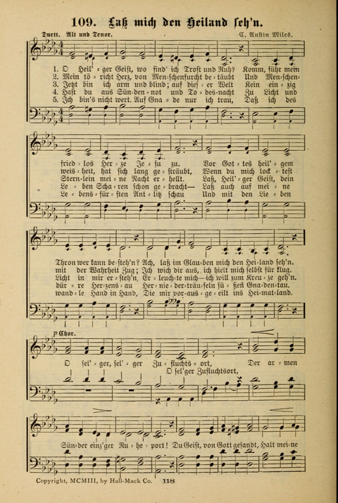 Lobe den Herrn!: eine Liedersammlung für die Sonntagschul- und Jugendwelt page 116