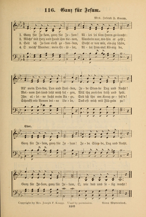Lobe den Herrn!: eine Liedersammlung für die Sonntagschul- und Jugendwelt page 123