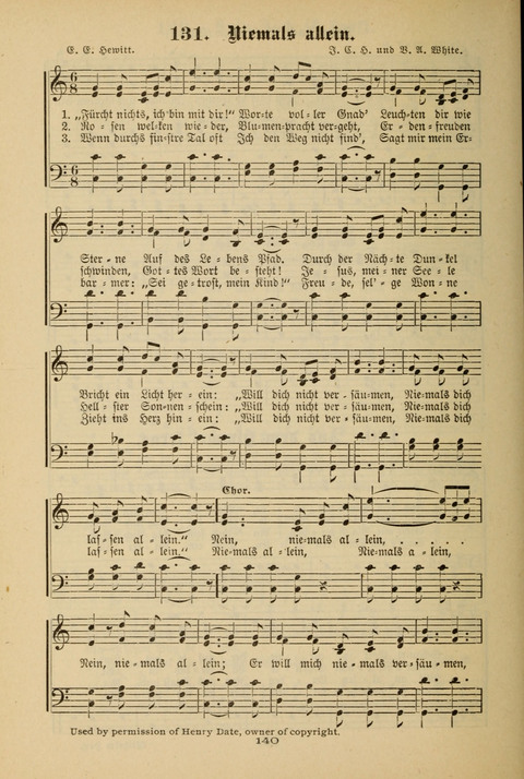 Lobe den Herrn!: eine Liedersammlung für die Sonntagschul- und Jugendwelt page 138