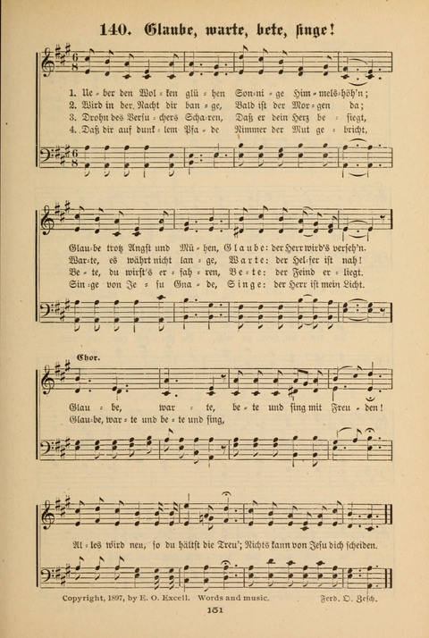 Lobe den Herrn!: eine Liedersammlung für die Sonntagschul- und Jugendwelt page 149