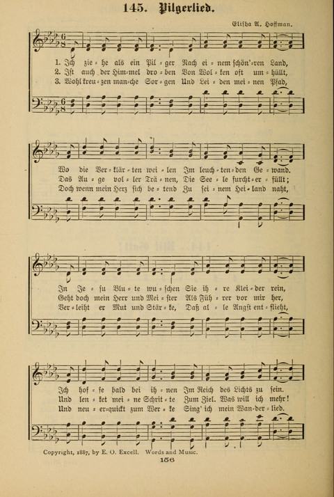 Lobe den Herrn!: eine Liedersammlung für die Sonntagschul- und Jugendwelt page 154
