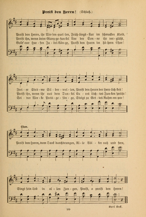 Lobe den Herrn!: eine Liedersammlung für die Sonntagschul- und Jugendwelt page 17