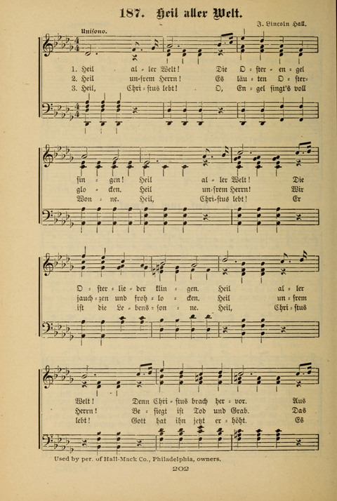 Lobe den Herrn!: eine Liedersammlung für die Sonntagschul- und Jugendwelt page 200