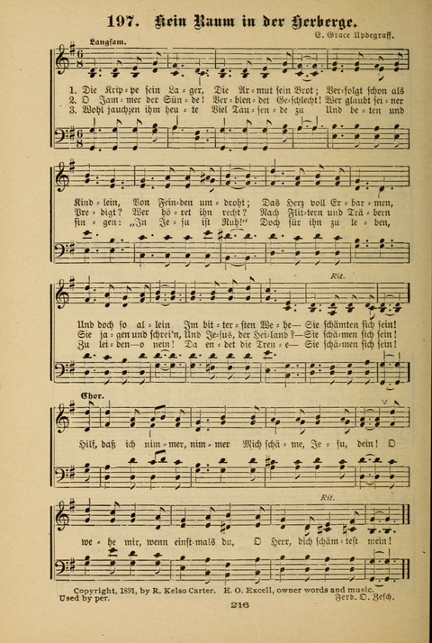 Lobe den Herrn!: eine Liedersammlung für die Sonntagschul- und Jugendwelt page 214