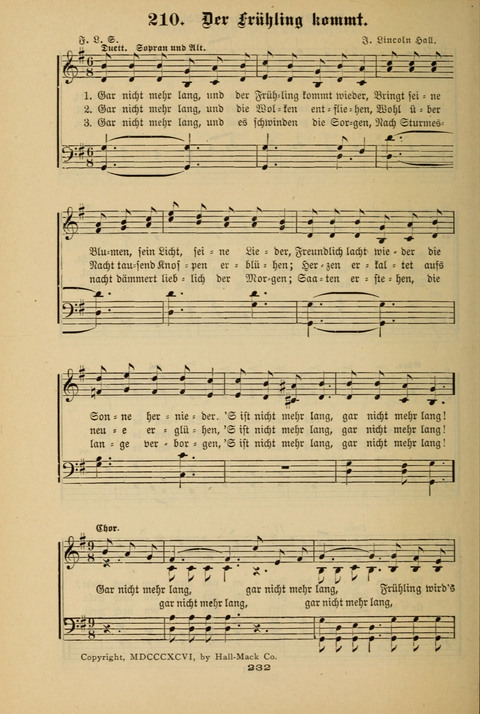 Lobe den Herrn!: eine Liedersammlung für die Sonntagschul- und Jugendwelt page 230