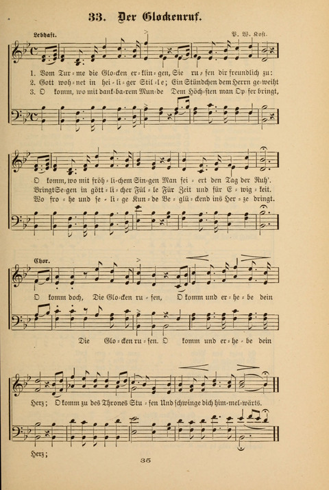 Lobe den Herrn!: eine Liedersammlung für die Sonntagschul- und Jugendwelt page 33