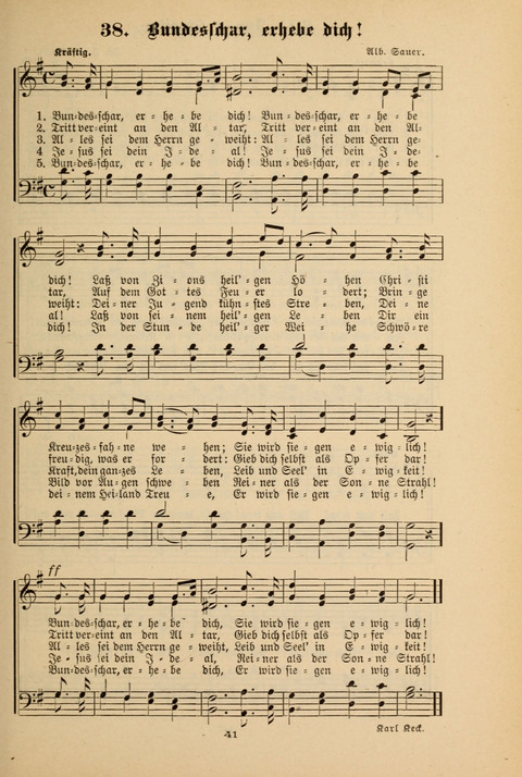 Lobe den Herrn!: eine Liedersammlung für die Sonntagschul- und Jugendwelt page 39