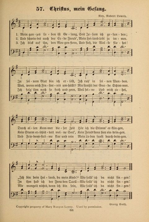 Lobe den Herrn!: eine Liedersammlung für die Sonntagschul- und Jugendwelt page 59