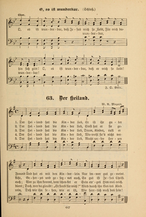 Lobe den Herrn!: eine Liedersammlung für die Sonntagschul- und Jugendwelt page 65