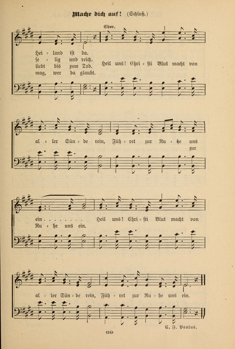 Lobe den Herrn!: eine Liedersammlung für die Sonntagschul- und Jugendwelt page 67
