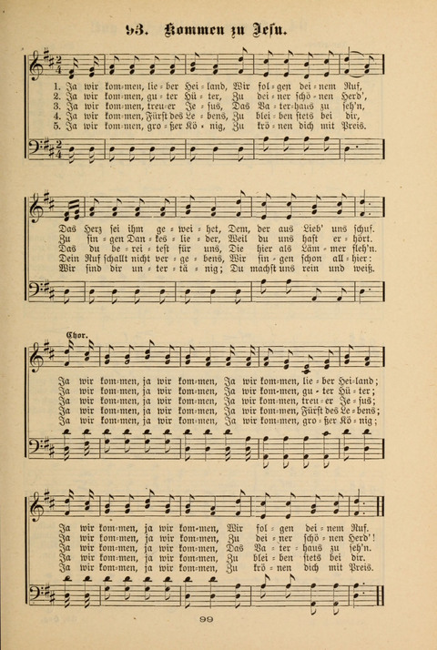 Lobe den Herrn!: eine Liedersammlung für die Sonntagschul- und Jugendwelt page 97
