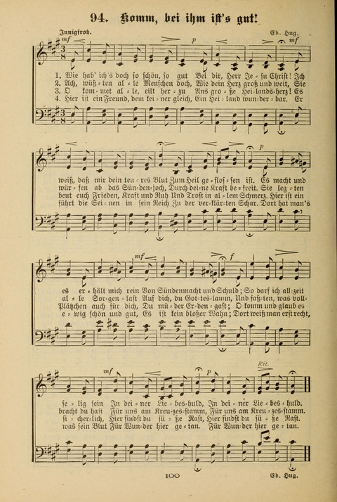 Lobe den Herrn!: eine Liedersammlung für die Sonntagschul- und Jugendwelt page 98