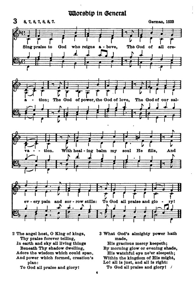 The Lutheran Hymnary page 103