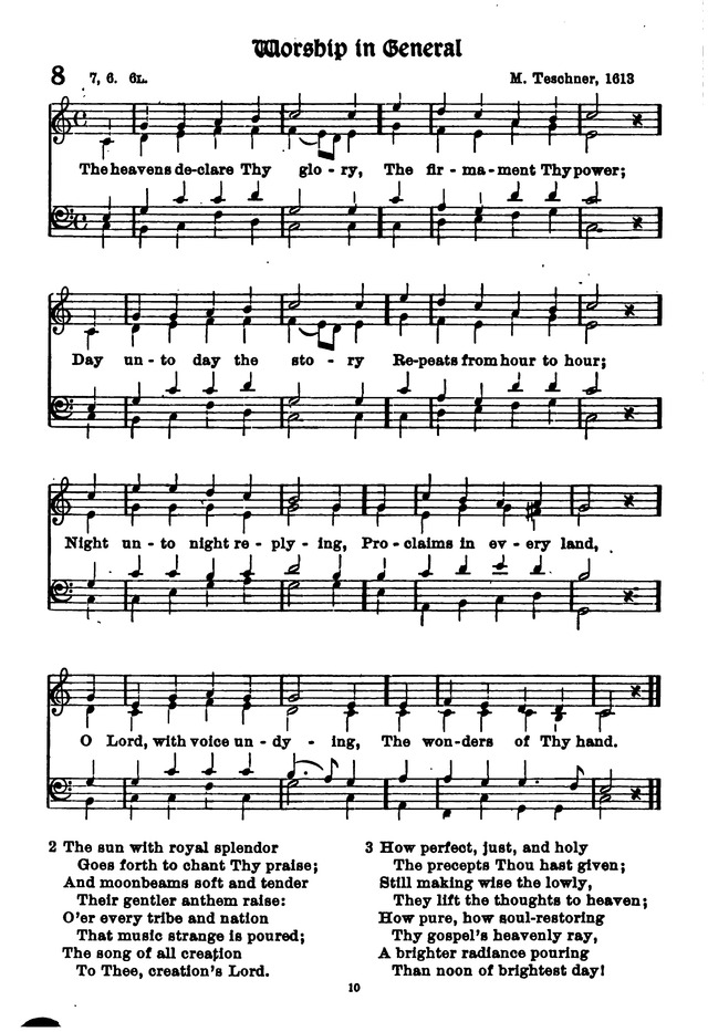 The Lutheran Hymnary page 109