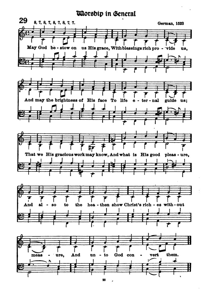 The Lutheran Hymnary page 127