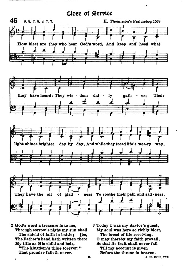 The Lutheran Hymnary page 144