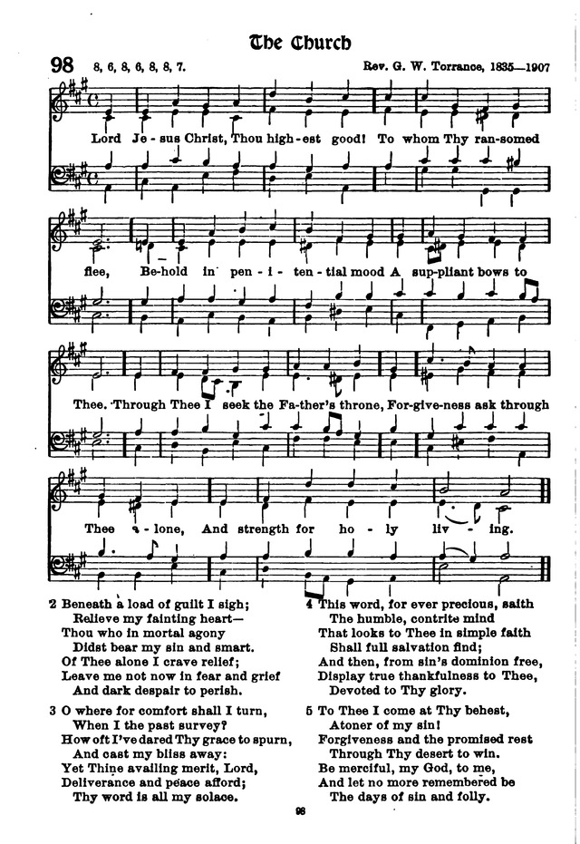 The Lutheran Hymnary page 197