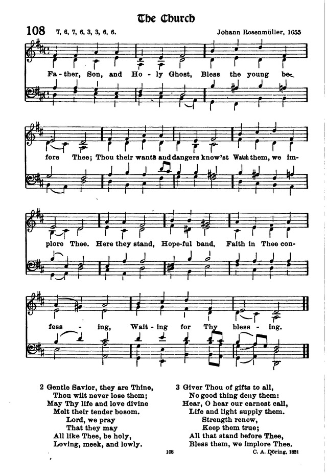 The Lutheran Hymnary page 207