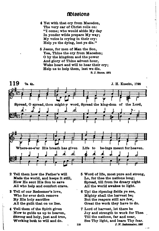 The Lutheran Hymnary page 218