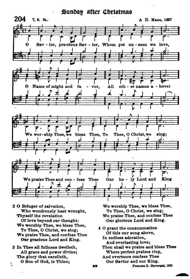 The Lutheran Hymnary page 308