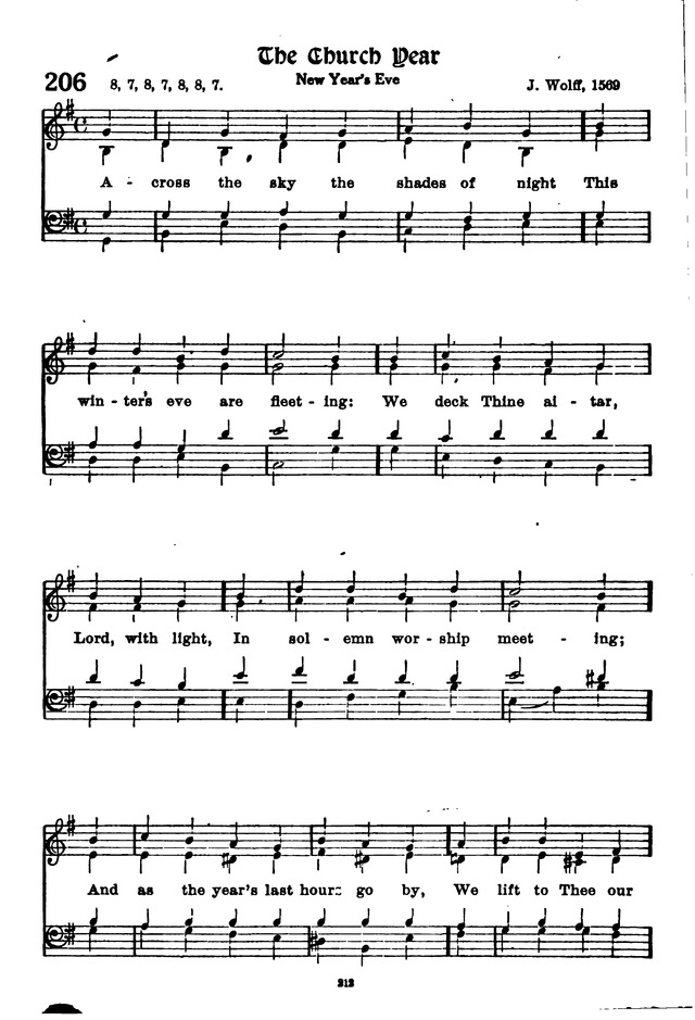 The Lutheran Hymnary page 311