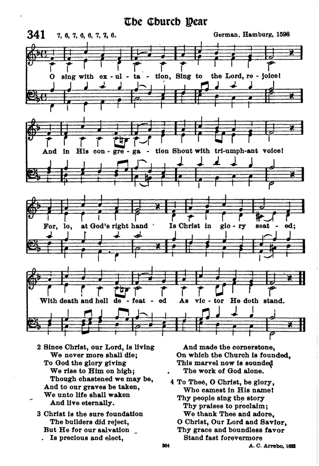The Lutheran Hymnary page 463