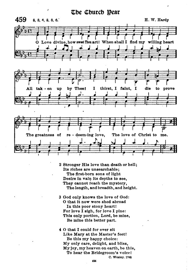 The Lutheran Hymnary page 593