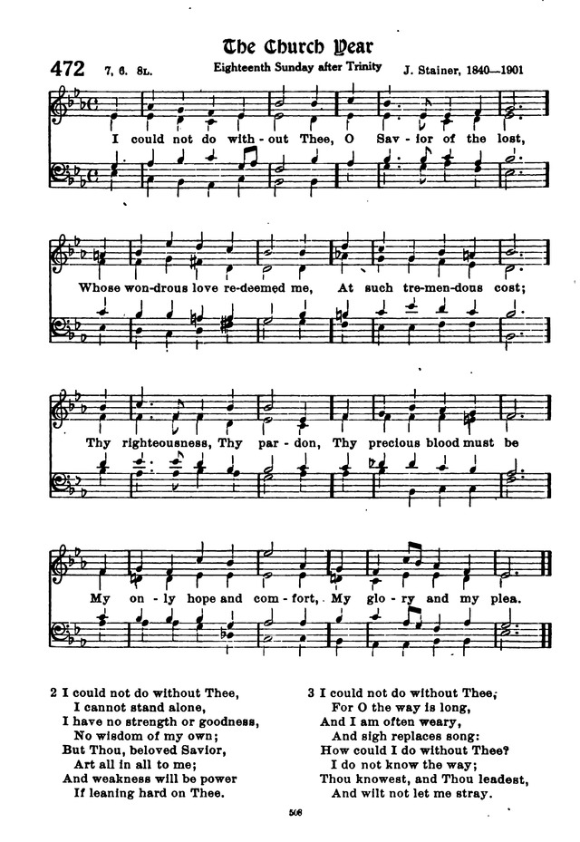 The Lutheran Hymnary page 607