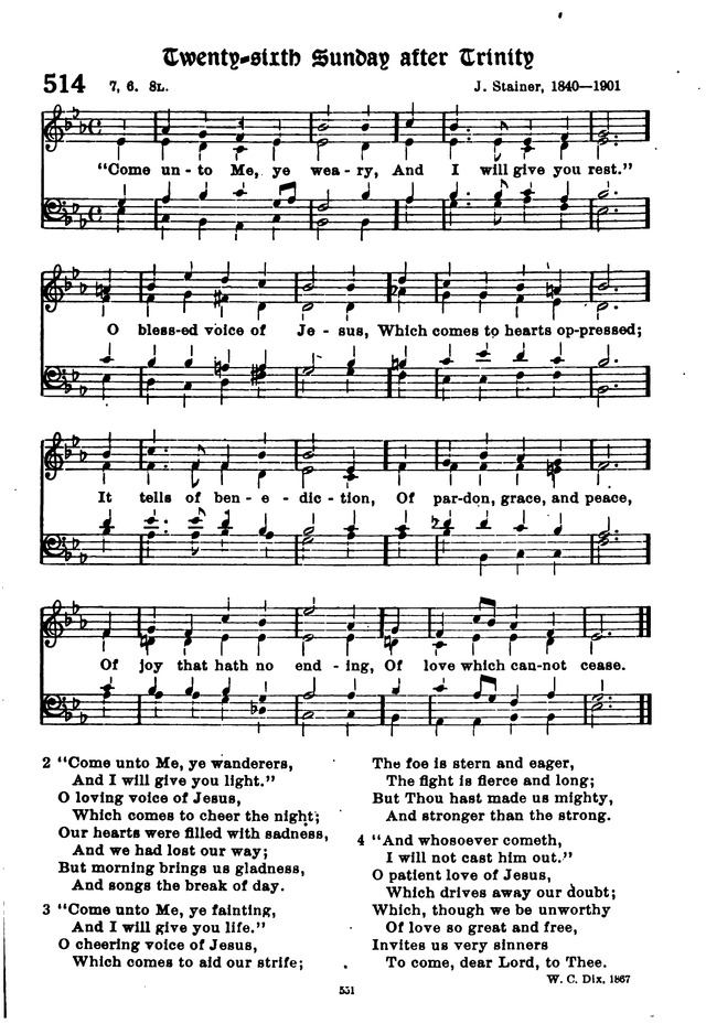 The Lutheran Hymnary page 650