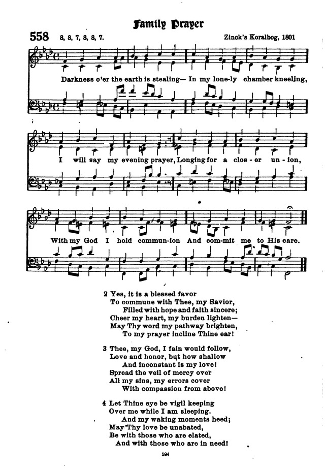 The Lutheran Hymnary page 693